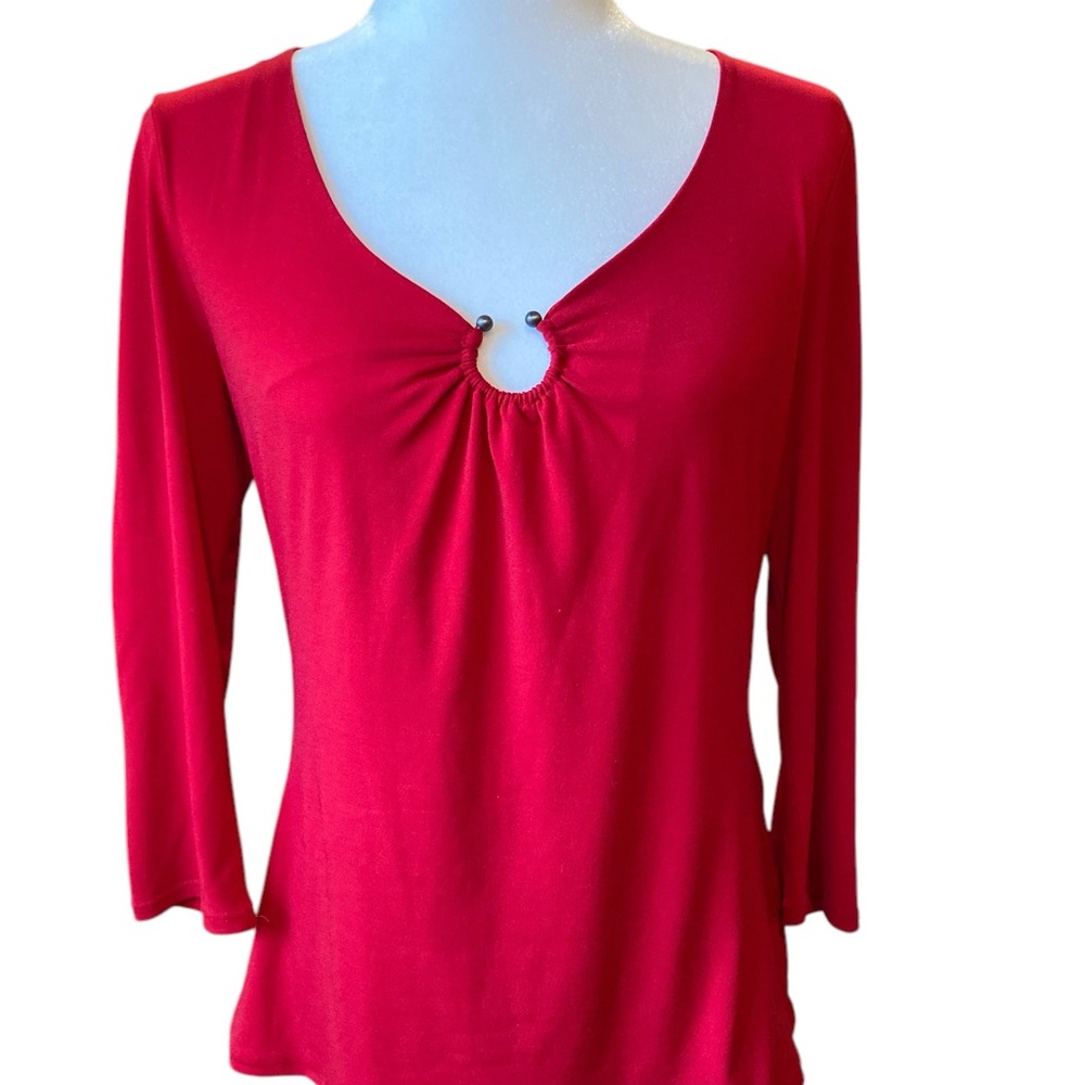 Red Women's Blouse